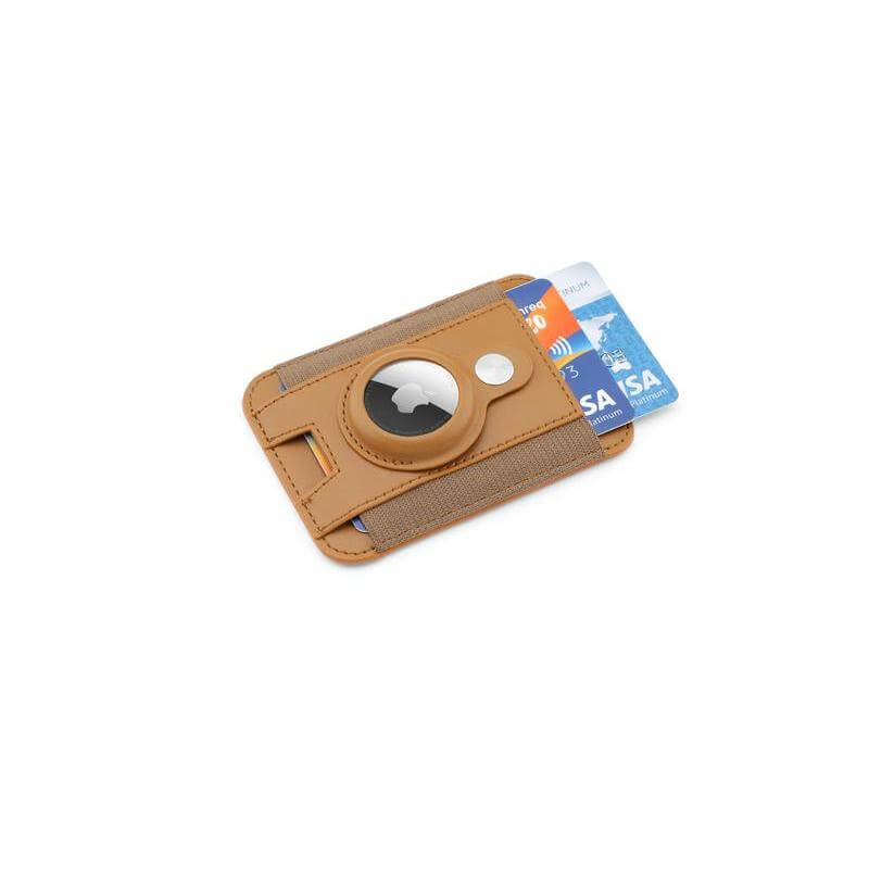 MARZ - Santhome Airtag Cardholder - Tan