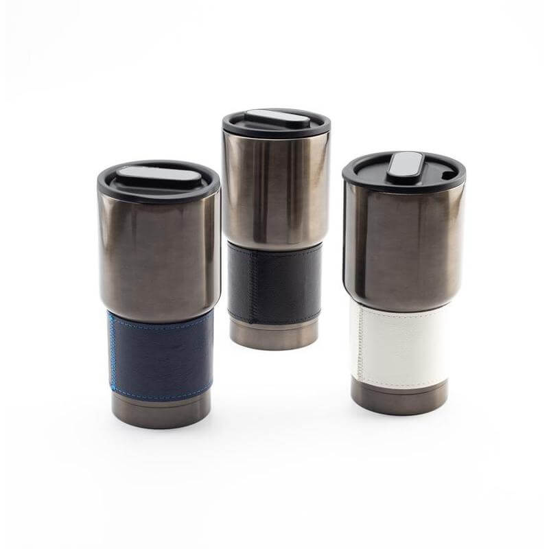 BOLIN - Hans Larsen Insulated Tumbler with Grip Sleeve 530ml - Black