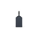 CROSS Saffiano Leather Luggage Label - Navy Blue
