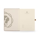 CROSS HARDCOVER A5 NOTEBOOK + PEN - MOCHA