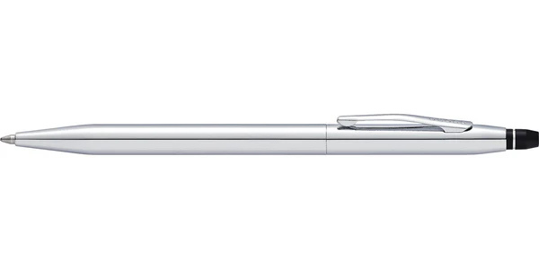 Cross Click™ Chrome Ballpoint Pen & A5 Hardcover Notebook Gift Set - Mocha